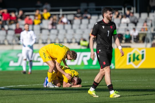 Pergalės euforija truko neilgai: Lietuva pralaimėjo Sakartvelui