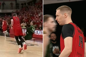 M. Echodo sugrįžimo vakarą – A. Gudaičio smūgis, I. Sargiūno šou ir „Ryto“ pergalė