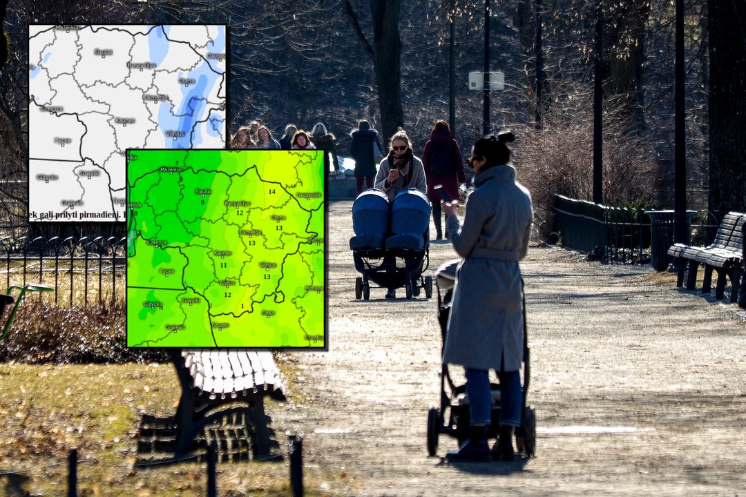 Po ypač šilto savaitgalio – žinomos sinoptikės žinia: „Vėl šaltukas spustels“