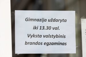 Šią savaitę prasideda valstybinių brandos egzaminų sesija