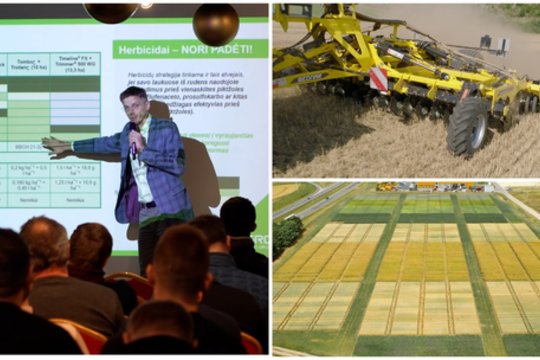 Žemės ūkio konferencija „Patirtys, priemonės, tikslai“: pristatė inovacijas, kurios keičia žemės ūkį