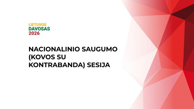 Kaip turi evoliucionuoti kova su kontrabanda suvokiant, kad ji kelia grėsmę ne tik valstybės finansams, bet ir saugumui?