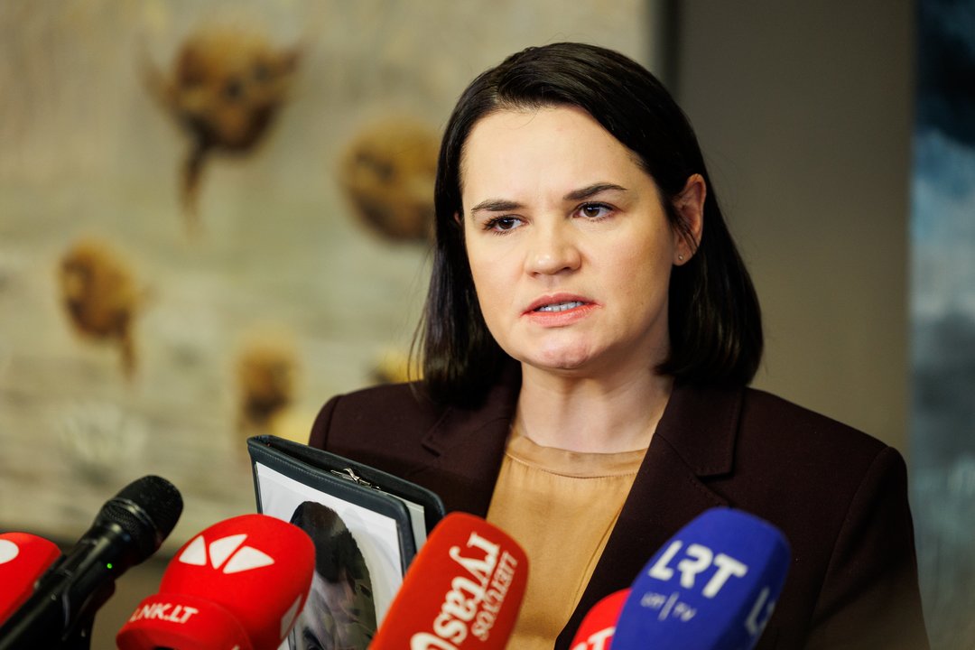 Tsikhanouskaya, who was ignored by the Prime Minister and left Lithuania, said: „I don't want to create political drama because of this situation“