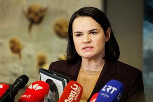 Tsikhanouskaya, who was ignored by the Prime Minister and left Lithuania, said: „I don't want to create political drama because of this situation“