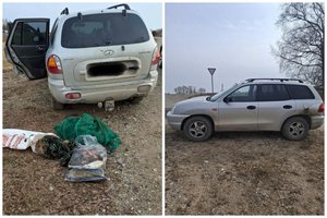 Tinklais žuvį lupę žemaičiai Telšių r. liko ne tik be laimikio, bet ir be automobilio