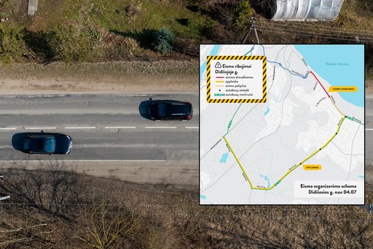 Kauniečius informuoja apie laukiančius gatvių tvarkymo darbus: „Kantrybės prireiks“