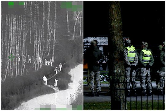 Seniai regėto masto migrantų apgultis Lietuvos pasienyje: brovėsi didžiulis būrys „nelegalų“