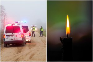 Jonavos r. atbulomis važiavęs sunkvežimis suvažinėjo vyrą