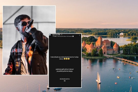 OG Version prakalbus apie Trakuose netikėtai atšauktą jo koncertą – savivaldybės atsakas