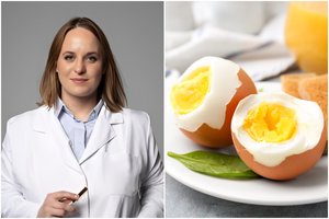 Kardiologė prašo neperlenkti lazdos: kiek kiaušinių saugu suvalgyti per Velykas
