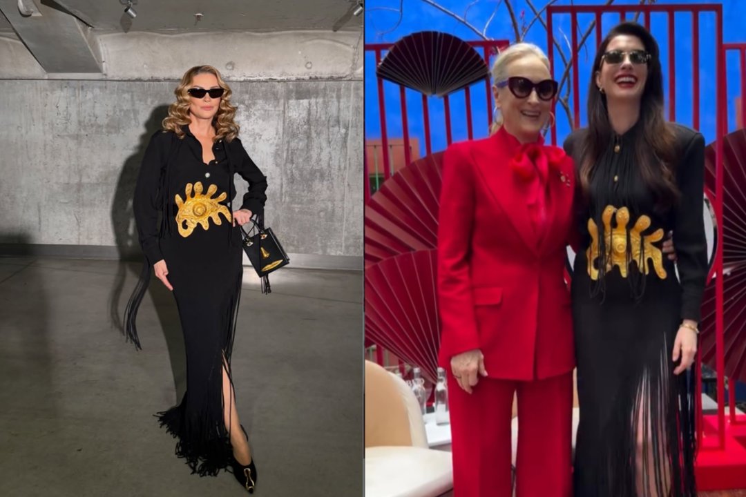 Daina Bosas ir amerikiečių žvaigždė Anne Hathaway puošėsi ta pačia suknele: kuriai tiko labiau?