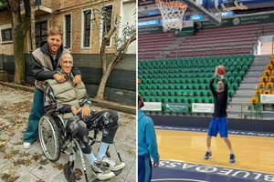 Dvi vėžio diagnozes, chemoterapiją ir ilgą komą įveikęs buvęs žalgirietis grįžo į krepšinio aikštelę