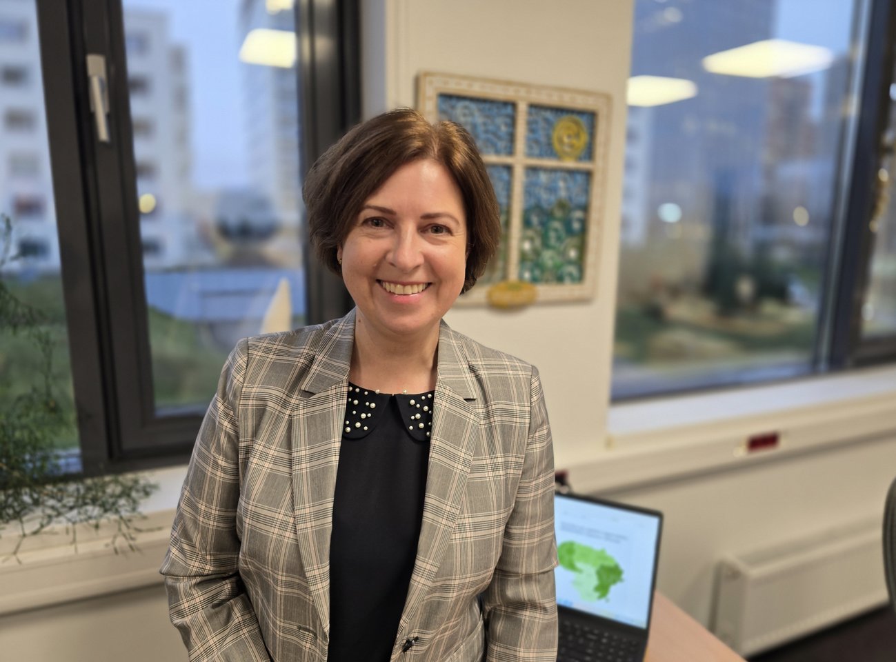  Skaitmeninę visuomenę auginančios asociacijos „Langas į ateitį“ vadovė Rita Šukytė.