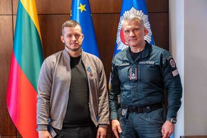 Alytuje futbolininką išgelbėjusiam jaunuoliui – generalinio komisaro apdovanojimas