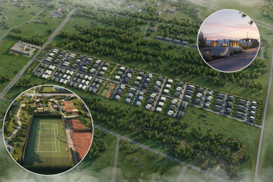 Žada išskirtinį kvartalą šalia Vilniaus: 15 ha teritorijoje – 184 vienbučiai ir dvibučiai namai