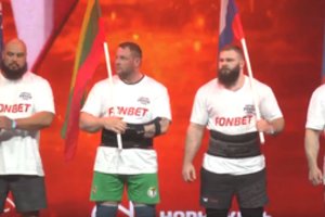 Viceministras apie Lietuvos galiūnų pasirodymą Rusijos varžybose: matyt, reputaciniai dalykai neberūpi