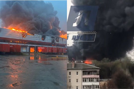 Karas Ukrainoje. Po Rusijos dronų atakos – tarnybų įspėjimai: sunaikintas terminalas, mieste – chaosas