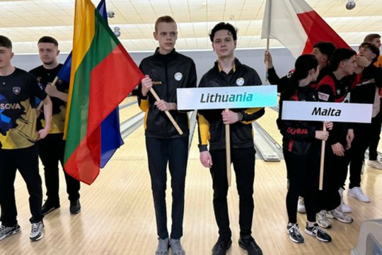 Du Lietuvos talentai startavo Europos U19 boulingo čempionate Berlyne