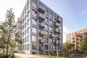 Paklausus kvartalas Vilniuje toliau plečiasi: statomas naujas daugiabutis