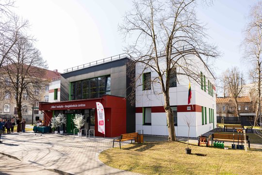 Vilniuje duris atvėrė naujas „Vilties“ specialiosios mokyklos-daugiafunkcio centro padalinys