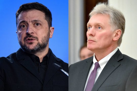 Karas Ukrainoje. Kremlius didina spaudimą Ukrainai: V. Zelenskis sprendimą turi priimti „jau šiandien“