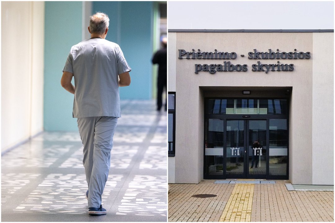 Mirtinos ligos suriestas vyras Tauragėje nesulaukė gydytojo pagalbos: dėl kolegų darbo net Kauno medikai gūžčiojo pečiais
