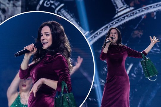 „Auksinių svogūnų“ scenoje – premjerės I. Ruginienės antrininkė: panašumas vertė suabejoti