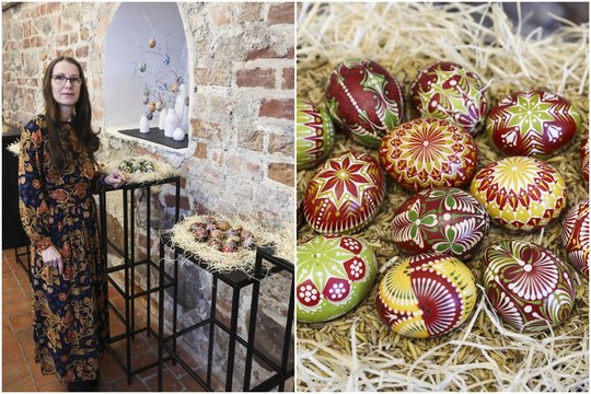 Juvelyrę užbūrė senovinės Velykų paslaptys:  papuošė 280 margučių, o rezultatai – pribloškiantys