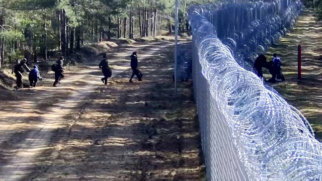 Pamatykite: rekordinis kiekis nelegalių migrantų nesėkmingai bandė kirsti sieną