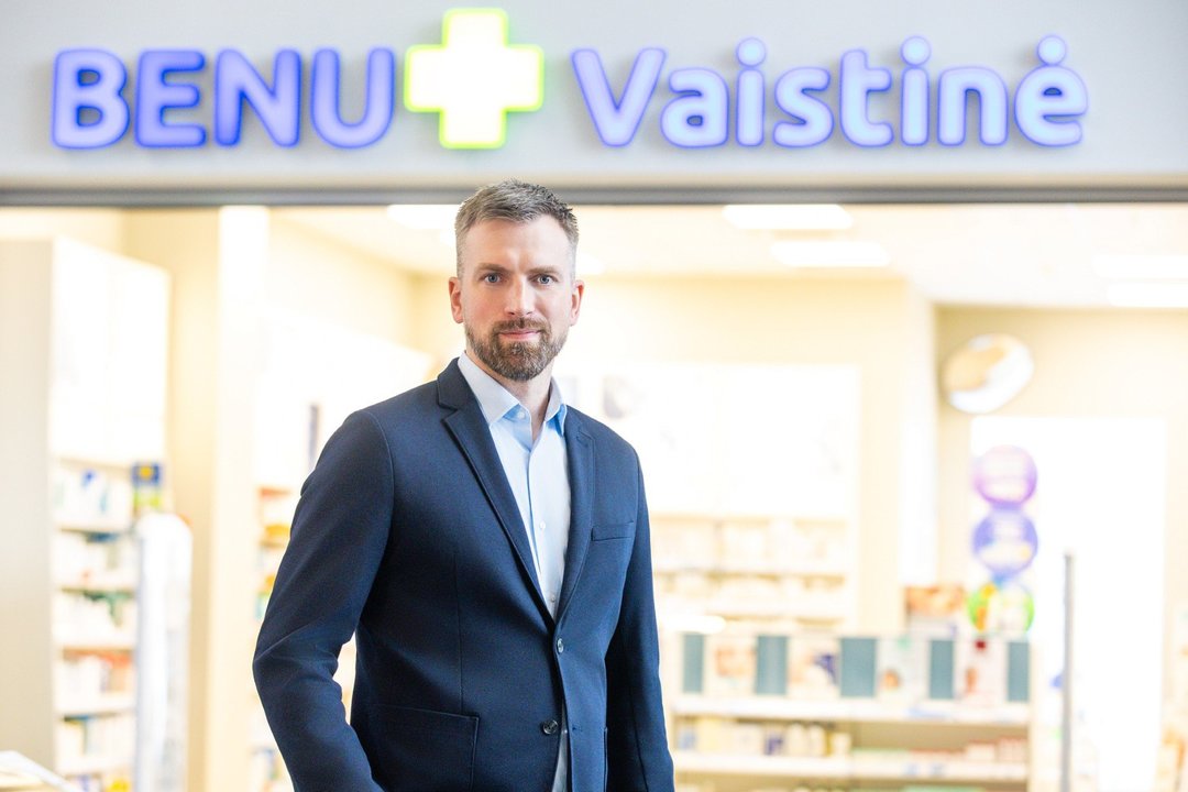 „Benu“ vaistinių tinklui Lietuvoje vadovaus Mindaugas Urbas