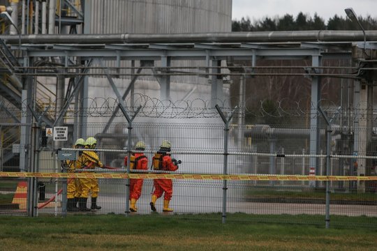 „Achemoje“ tokių pratybų dar nebuvo: per 150 žmonių, imituota dronų ataka bei cheminės atakos suvaldymas