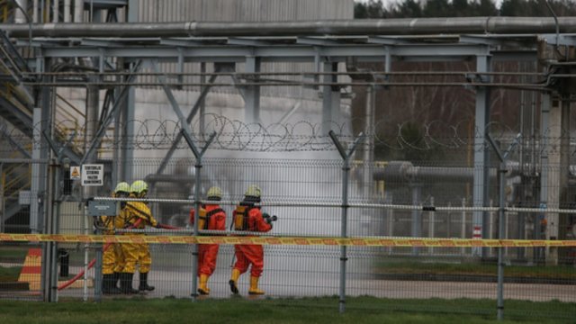 „Achemoje“ tokių pratybų dar nebuvo: per 150 žmonių, imituota dronų ataka bei cheminės atakos suvaldymas