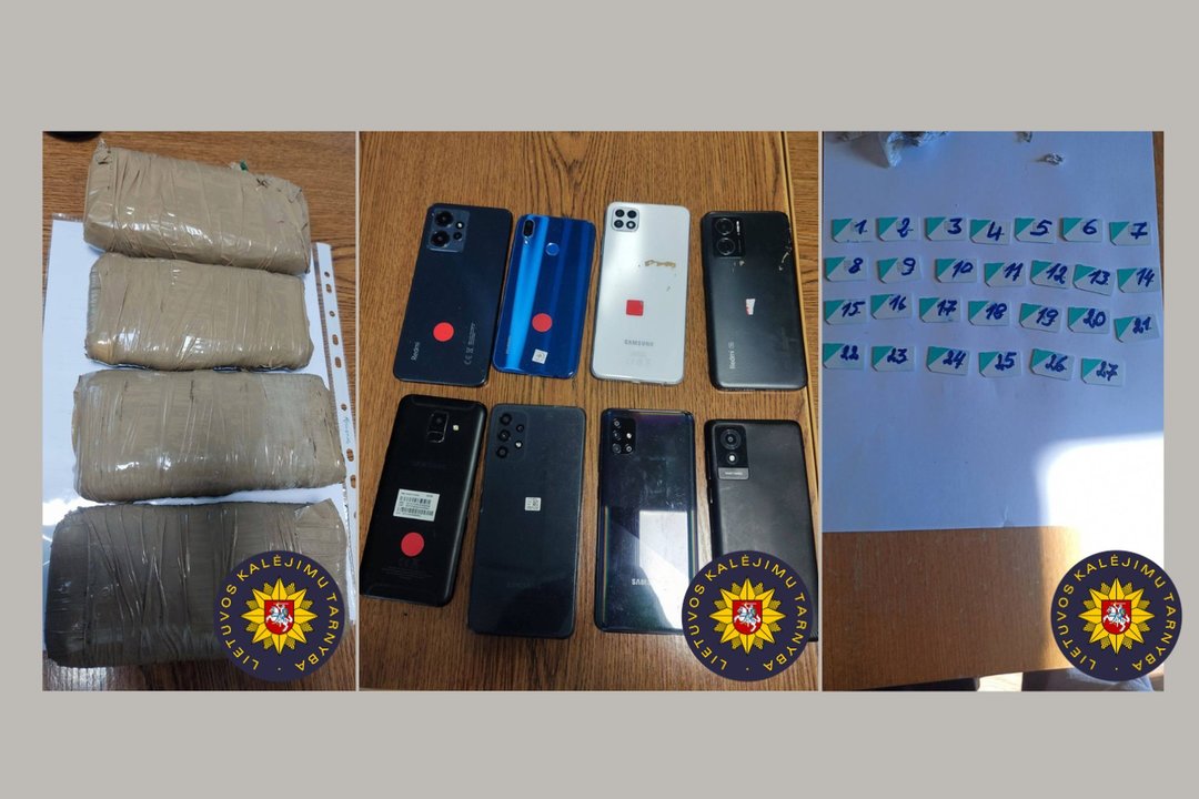 Pravieniškių 2-ajame ir Alytaus kalėjimuose rasti paketai su draudžiamais daiktais