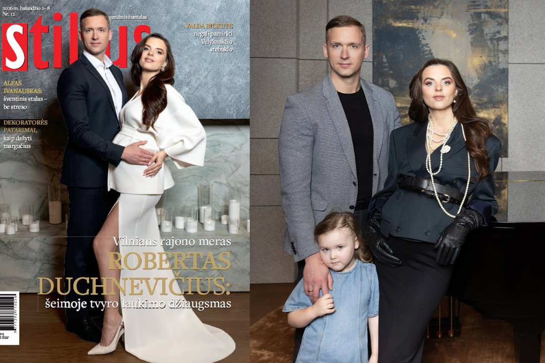 Vilniaus rajono mero R. Duchnevičiaus žmona Jolanta pirmą kartą prabilo apie nėštumą: „Emocijų buvo su kaupu“