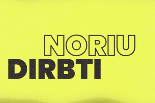 „Noriu dirbti“. Mitas – ar logistika tik vairuotojas nuo taško A iki Z?