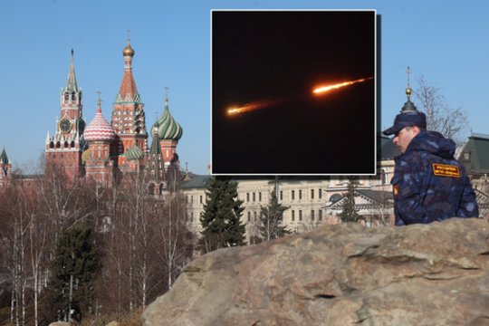 Karas Ukrainoje. Aliarmas Maskvoje: per dronų ataką aidėjo sprogimai, neveikė oro uostai