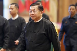 Mianmaro chuntos vadas išrinktas prezidentu, rodo AFP skaičiai