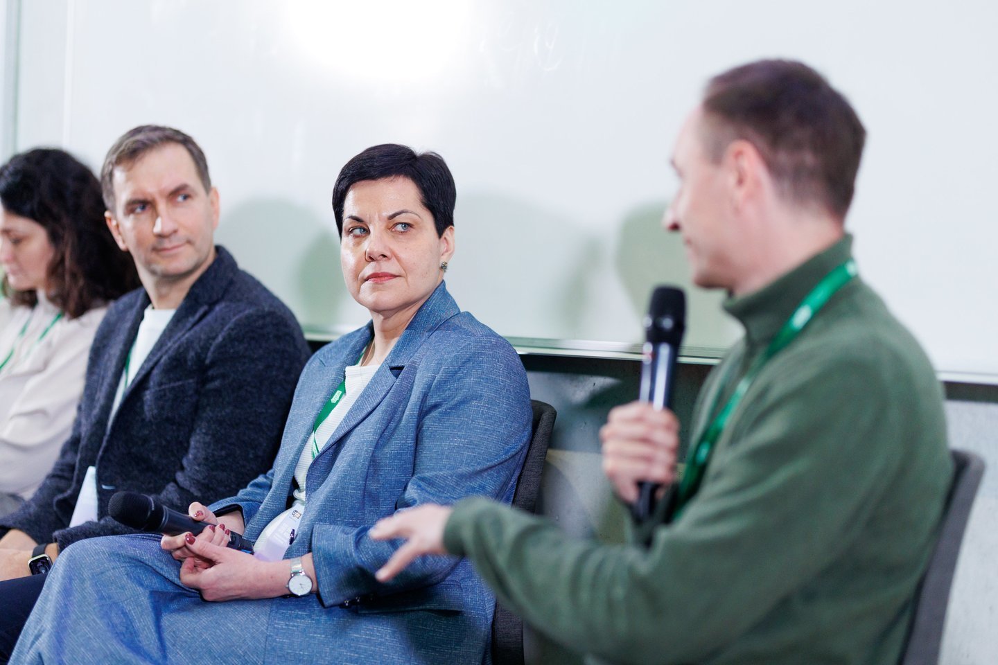 Lrytas švietimo forumas „Švietimo kodas“. diskusija „Padėkit! Perdegiau“.<br> T. Bauro nuotr.