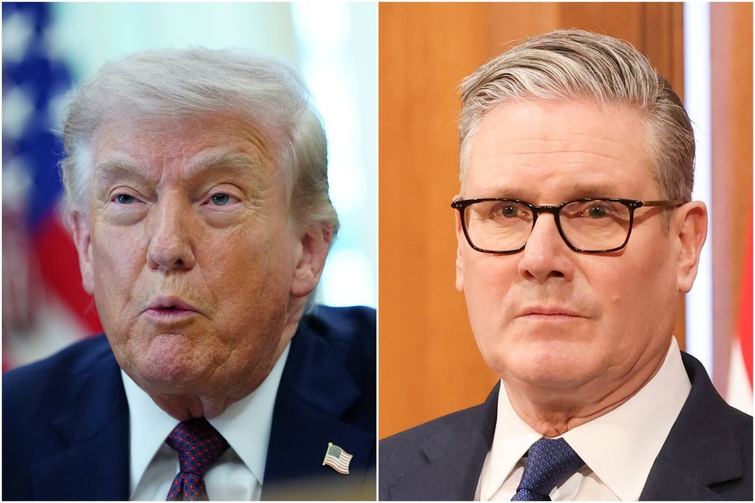 Karas Irane. D. Trumpas viešai išsityčiojo iš K. Starmerio ir JK  