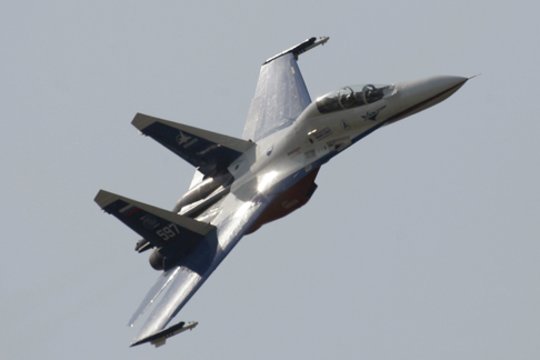 Karas Ukrainoje. Kryme – skaudus nuostolis Rusijai: neteko dar vieno naikintuvo