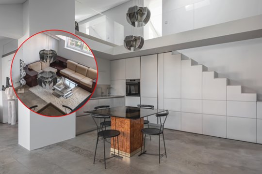 Iš dviejų butų – vieni įspūdingi vilniečių namai: minusai čia tapo pliusais 