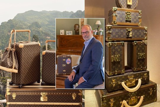 Ką slepia legendinis „Louis Vuitton“ lagaminas? Dizainerio provaikaitis atskleidė dar negirdėtas detales