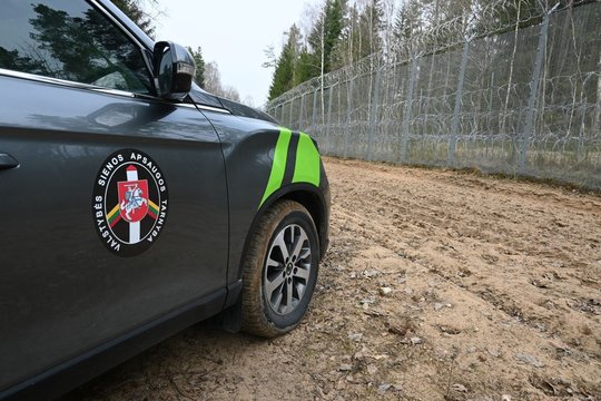 VSAT: pasienyje su Baltarusija nefiksuota neteisėtų migrantų