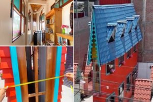 Pravėrė siauriausio pasaulyje namo duris: sunku patikėti, kad čia galima gyventi