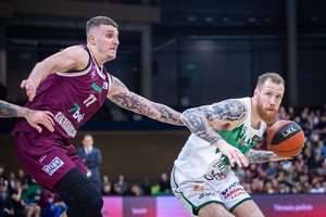 „Žalgiriui“ Panevėžyje teko vargti iki paskutinių minučių