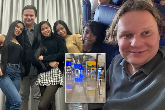 3 žmonas turintis Gytis oro uoste buvo sulaikytas pareigūnų: „Dokumentai paimti, vaikų nėra“