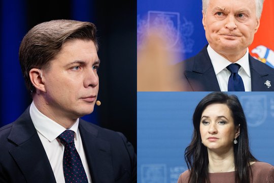 M. Sinkevičius prakalbo apie prezidento ir premjerės konkurenciją
