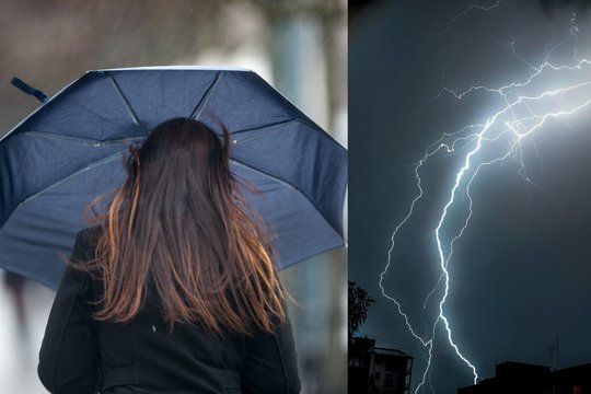 Antrąją Velykų dieną – ypač permainingi orai: vietomis – ir perkūnija