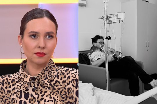 Per Velykas F. M. Leščiauskaitės mažylė paguldyta į ligoninę: paaiškėjo, kas nutiko