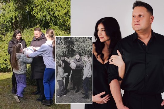 Per Velykas – ypatinga žinia: A. Rimiškis kūdikio lytį sužinojo netikėtu būdu